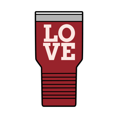 Valentine's Day Tumbler - Insulated Tumbler
