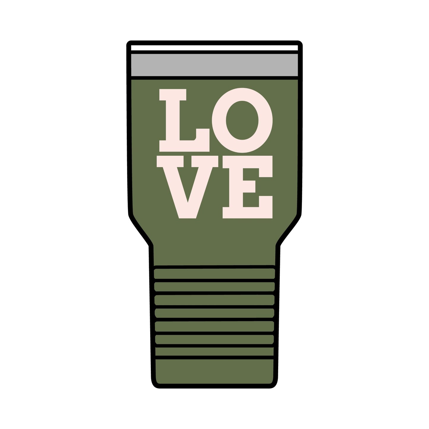 Valentine's Day Tumbler - Insulated Tumbler