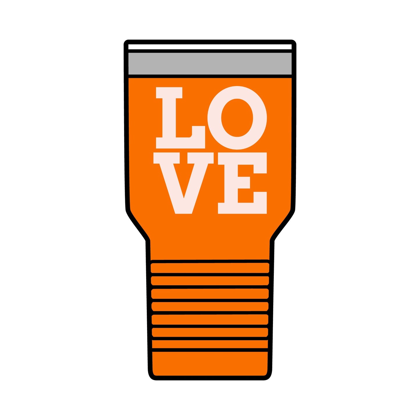 Valentine's Day Tumbler - Insulated Tumbler