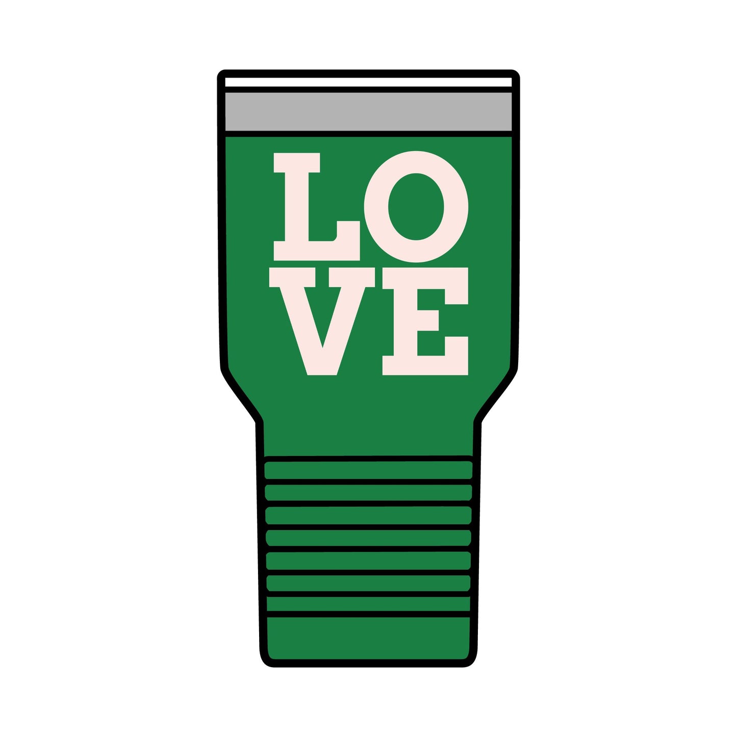 Valentine's Day Tumbler - Insulated Tumbler