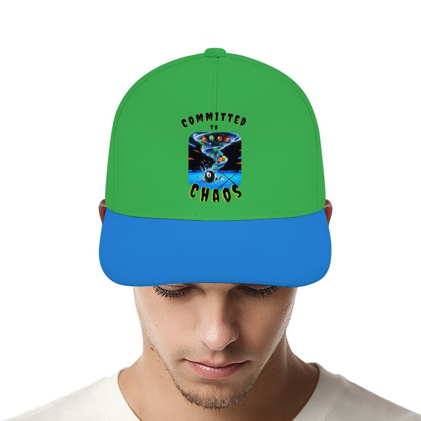 Bent Snapback Cap - Committed to Chaos