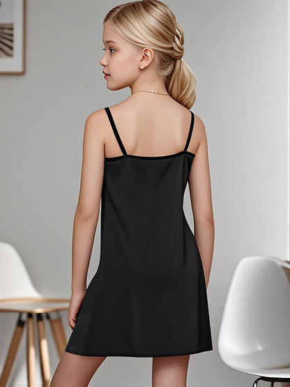 Perseverance Girls' Dress with Shoulder Straps