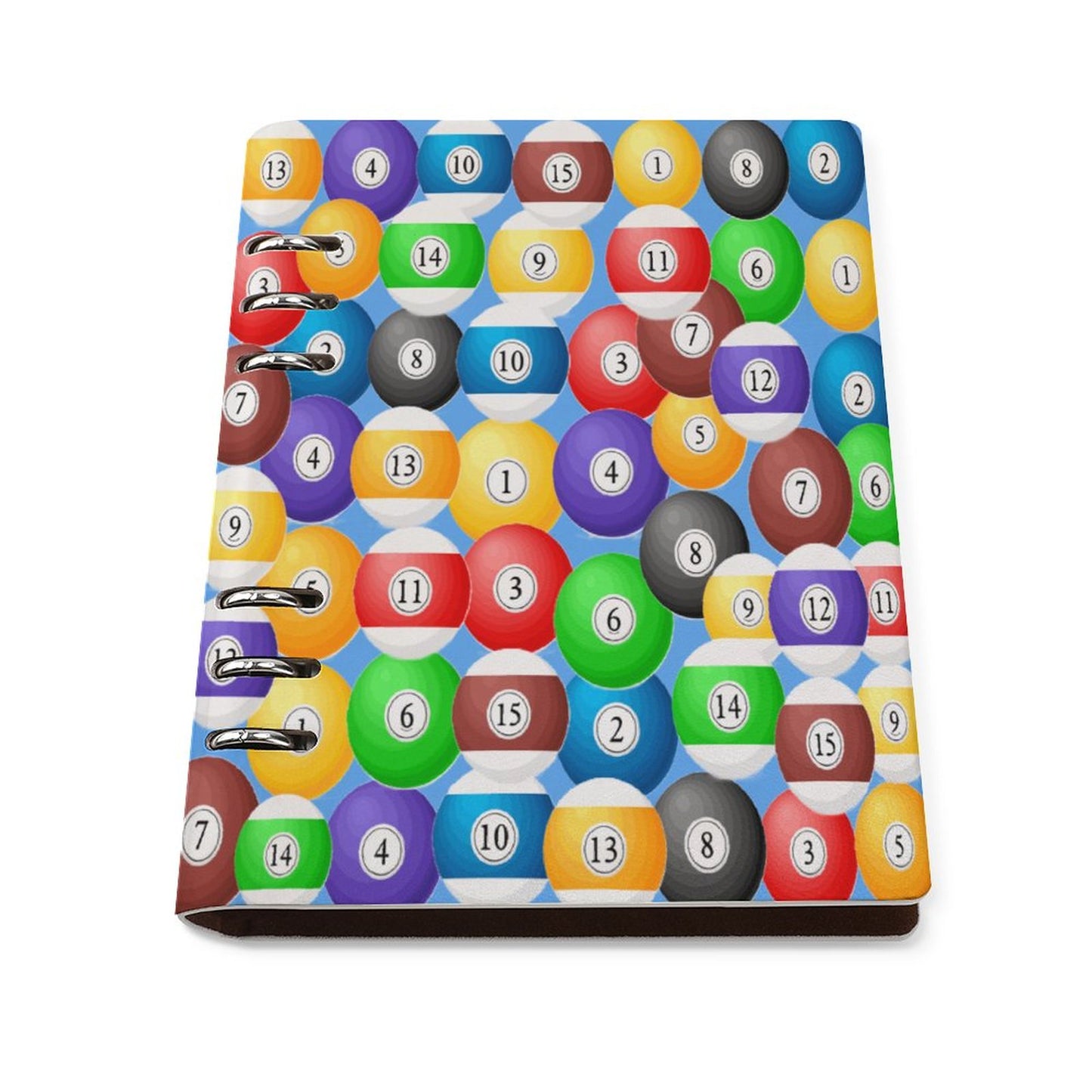 Pool Balls Collection: Loose Leaf Notebook