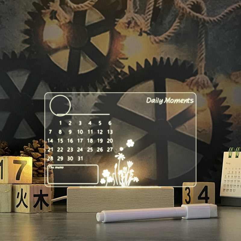 Light up Message board with Pen