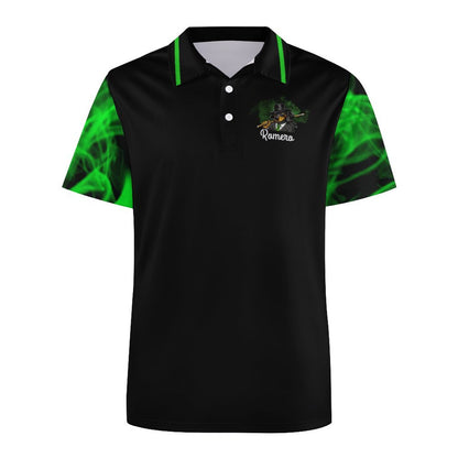 High I-Cue MN Team Polo Jersey Material With Smoke Sleeves
