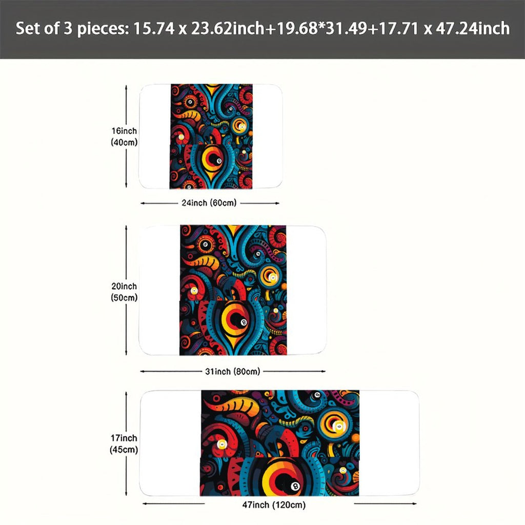 Kitchen 3-Piece Set(One-sided Printing)