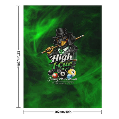 High I-Cue MN Flannel Throw Blanket for Couch-40"×50"