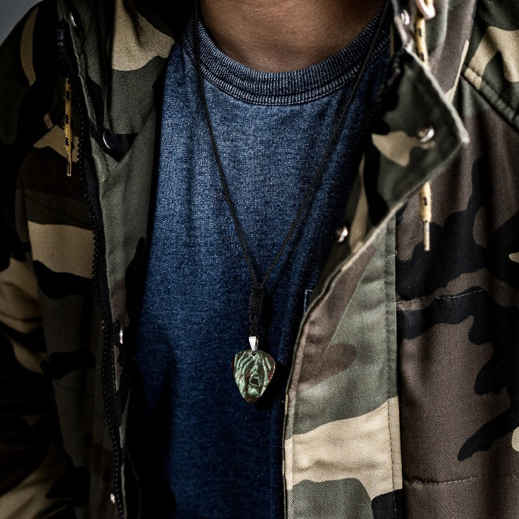 City Trend - Guitar Pick Necklace