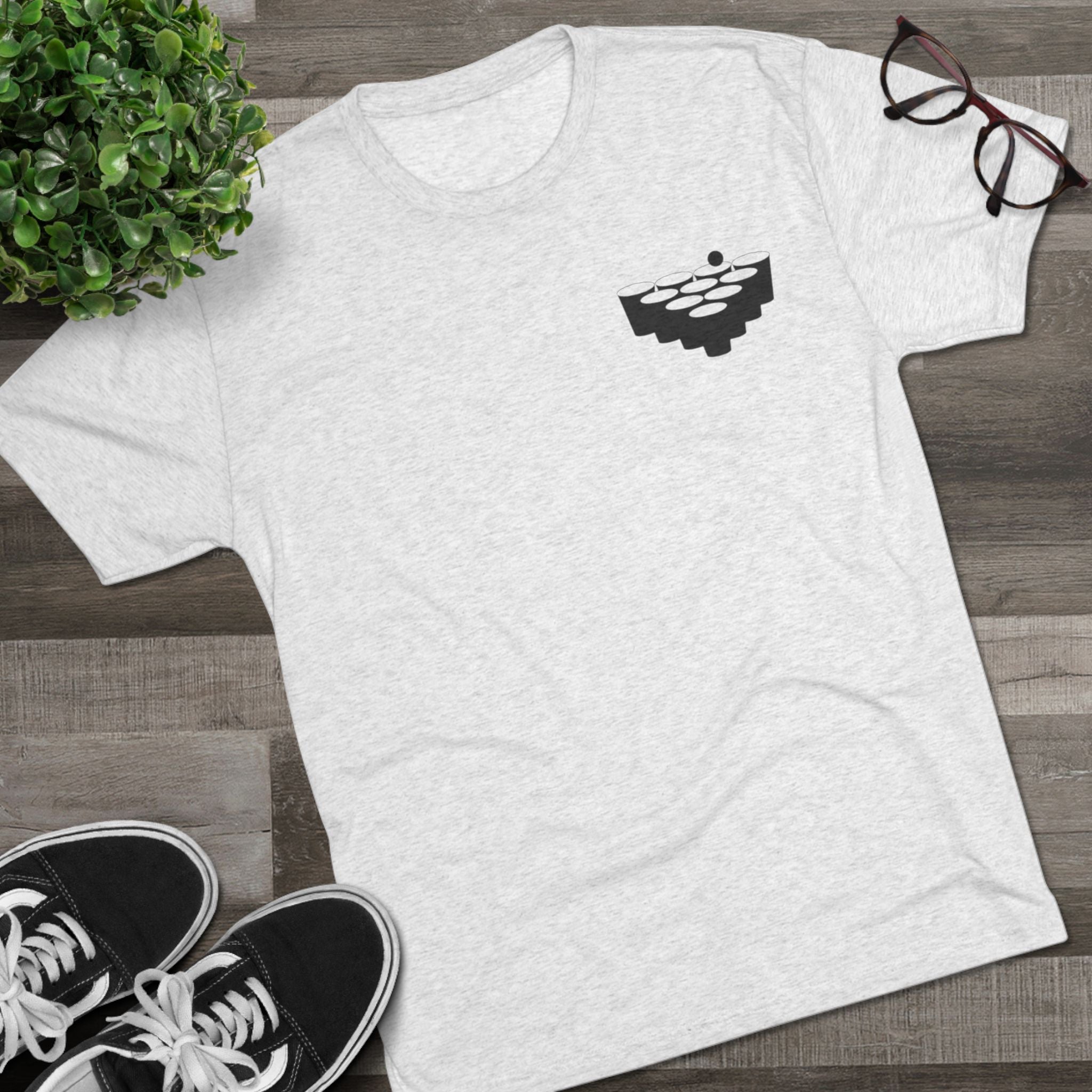 Unisex Beer Pong Crew Tee