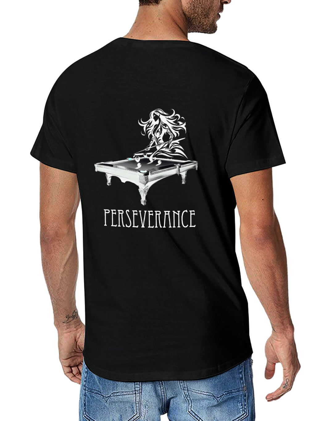 Perseverance Multi-Color American Size Short Sleeve T-Shirt