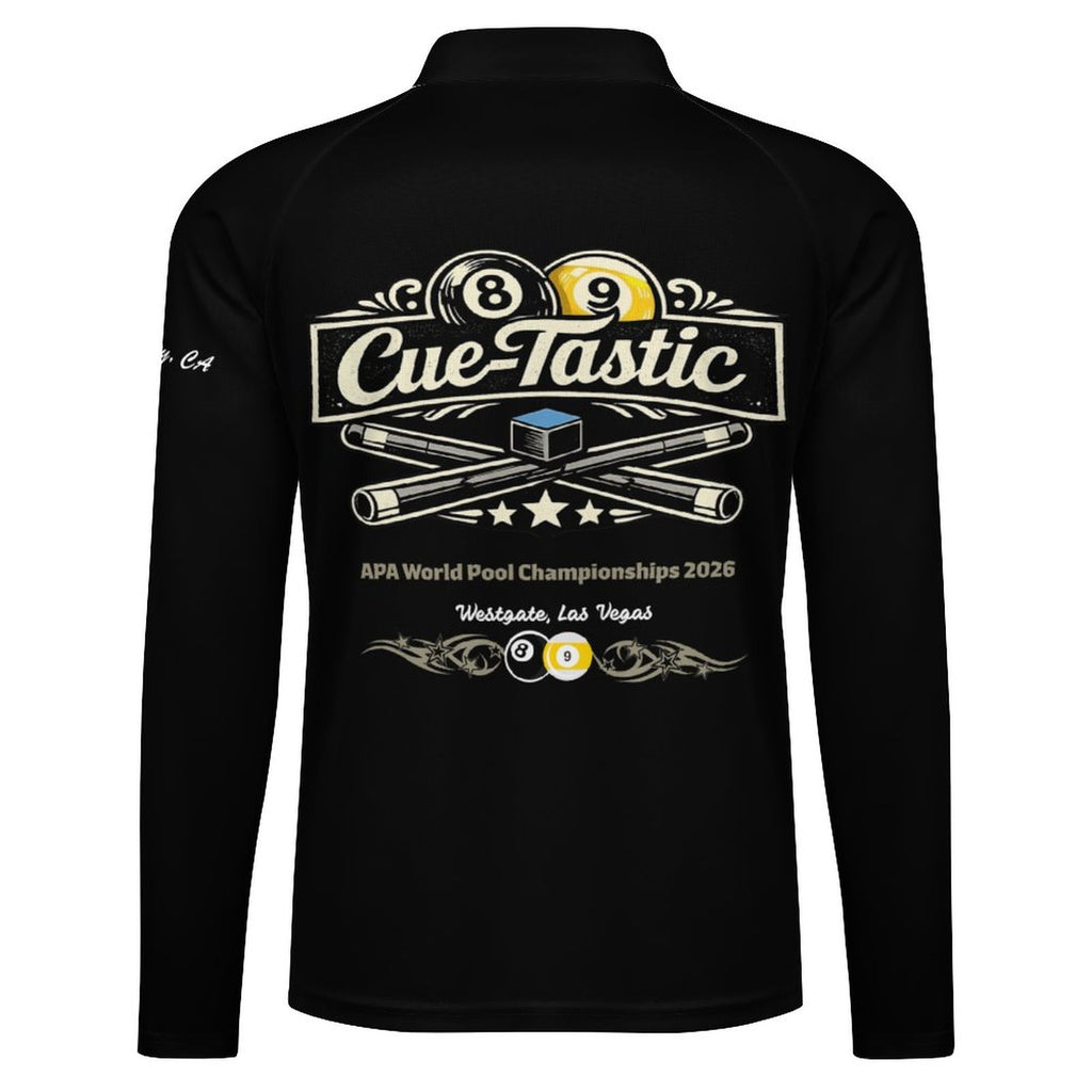 Cue-Tastic Team Shirt - Stand up Collar Hoodie