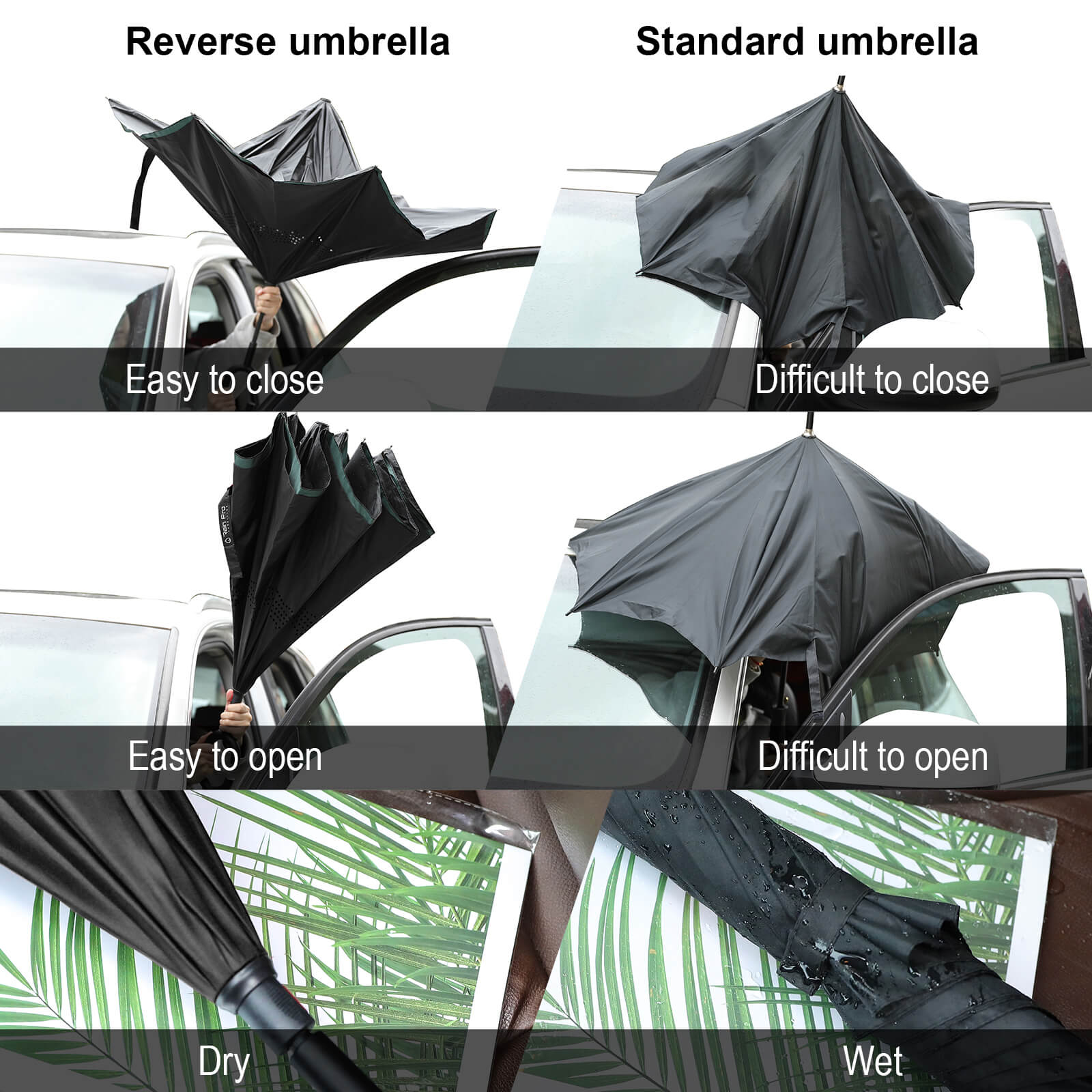 Pool Balls Collection: Car Reverse Umbrella