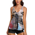 City Collection - 2-Piece Women's Tankini Swimsuit