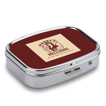 Portable Square Pill Box