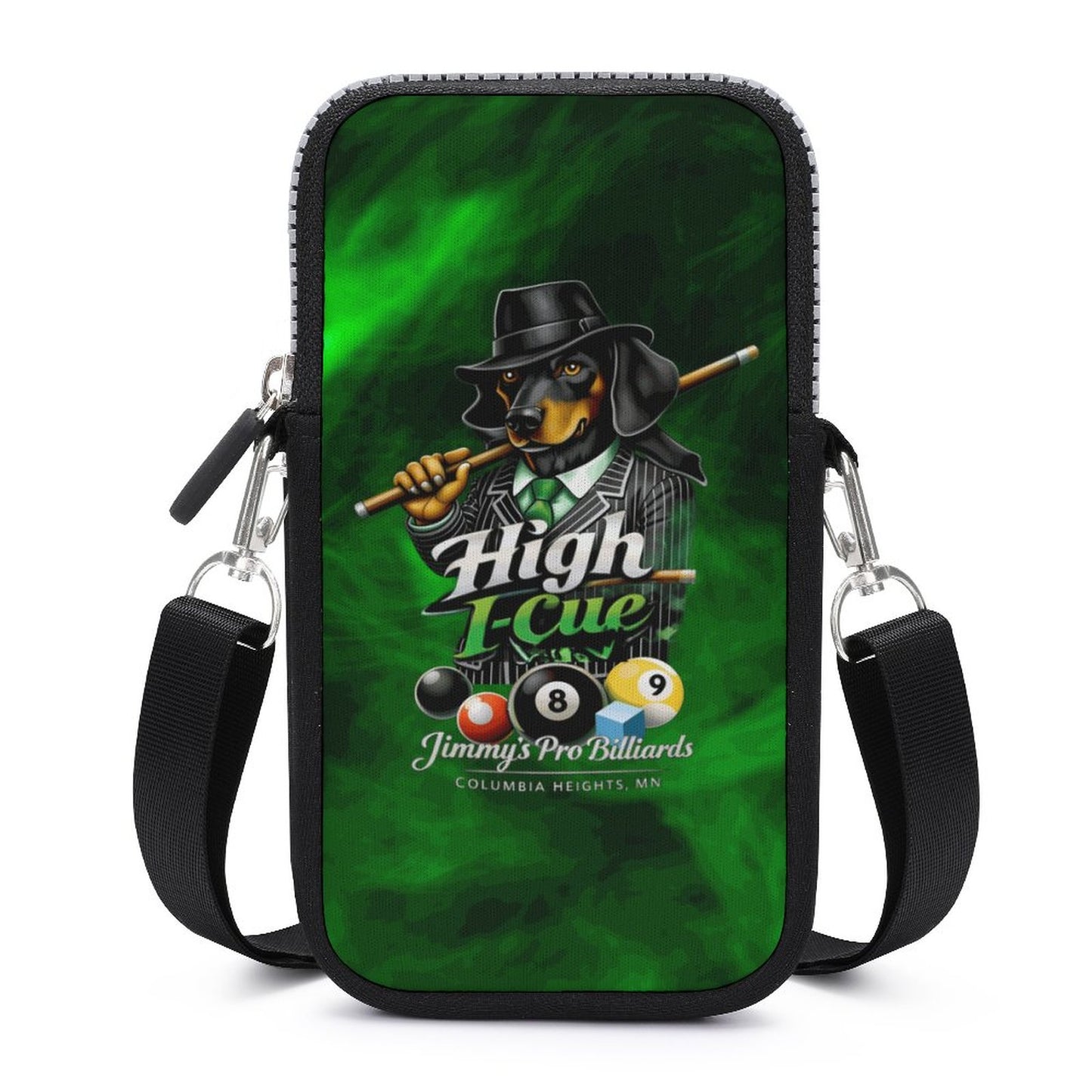 High I-Cue MN Cell Phone Crossbody Pouch