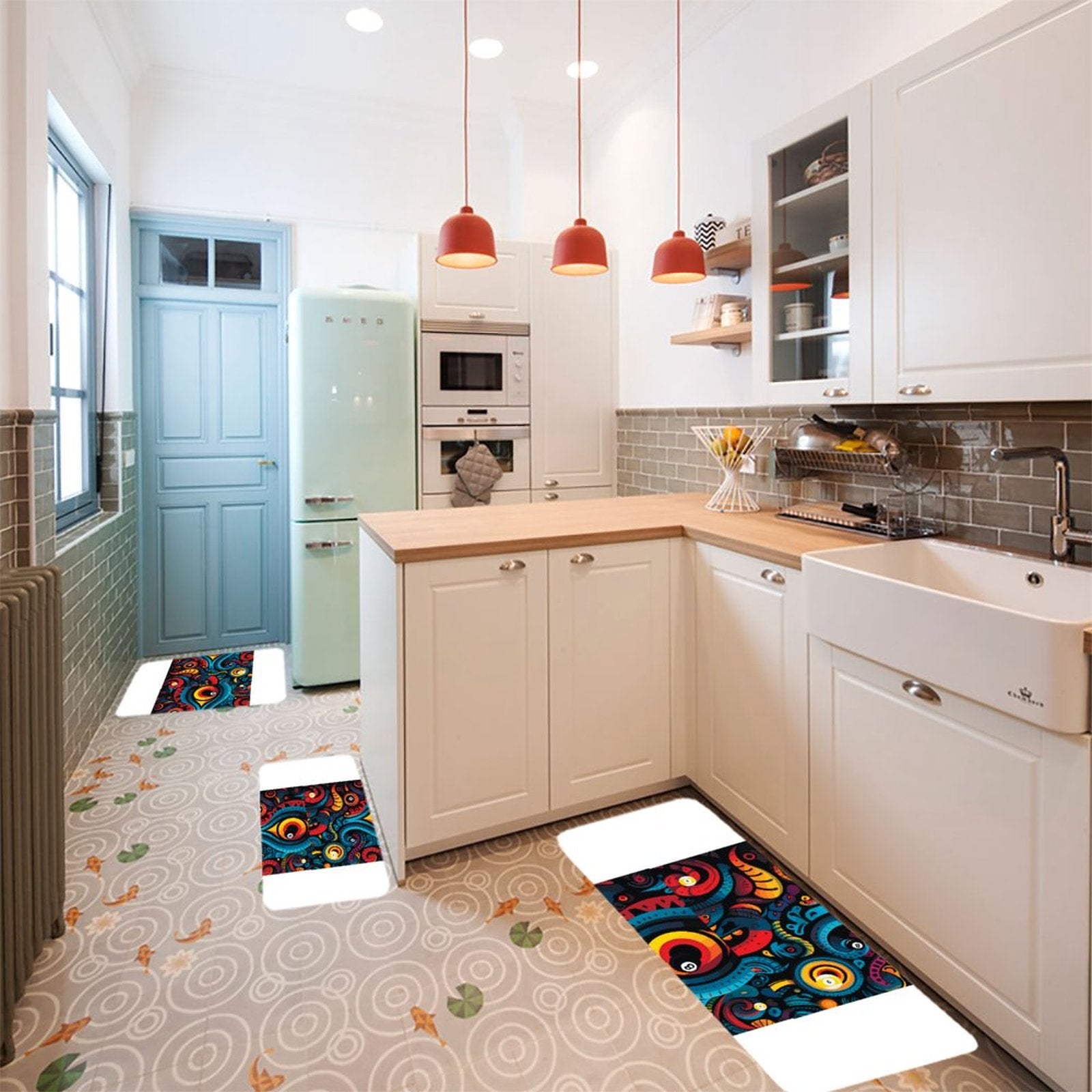 Kitchen 3-Piece Set(One-sided Printing)