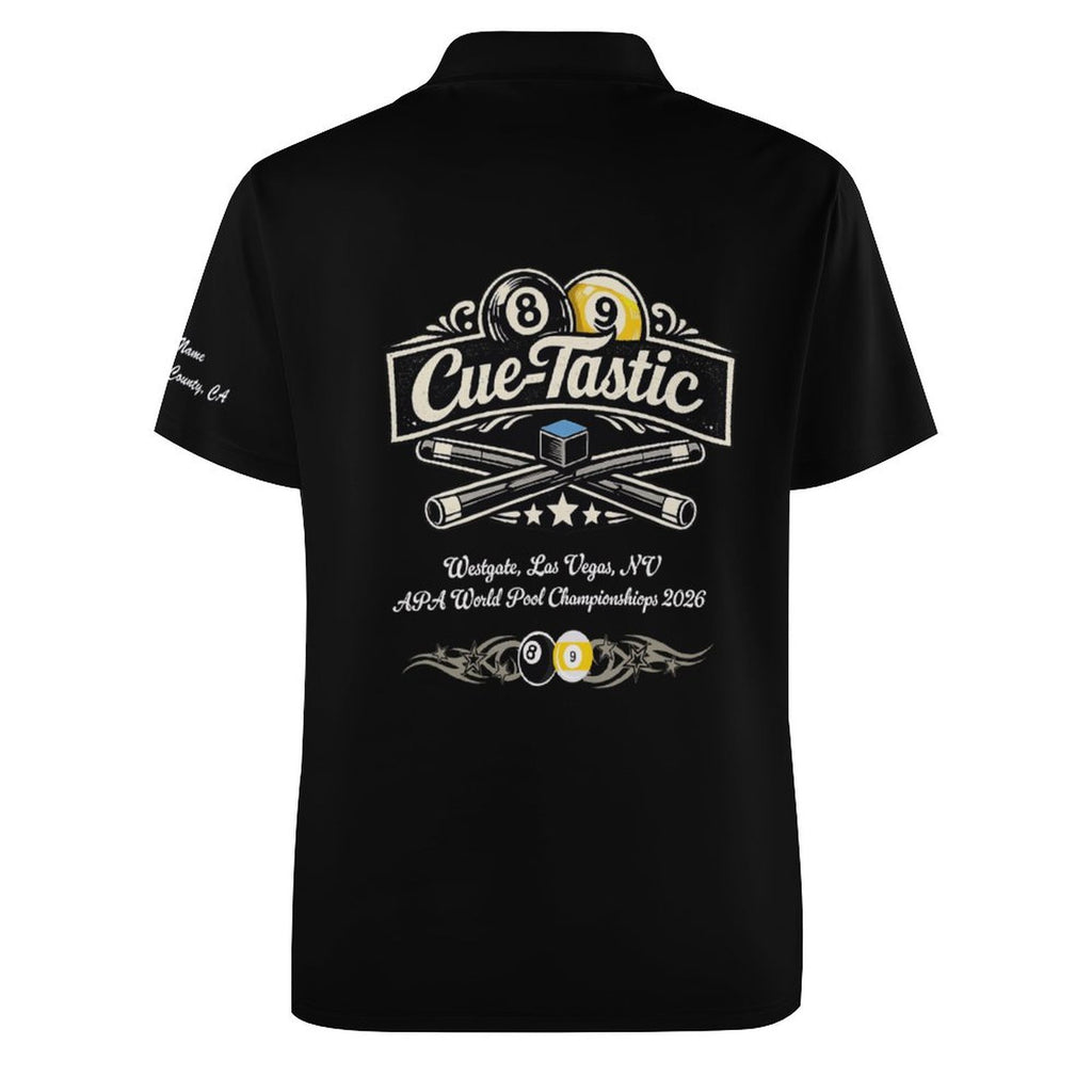 Cuetastic Men's Polo Shirts V2