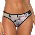 City Collection - Women's Ice Silk Seamless Thong