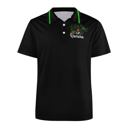High I-Cue MN Team Polo Shirt with plain sleeves - Jersey material