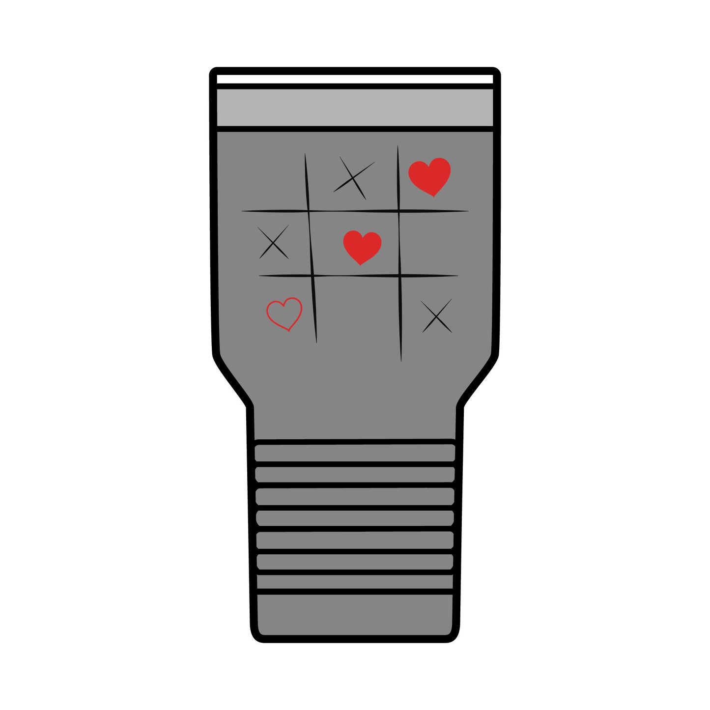 Valentine's Day Tumbler - Insulated Tumbler