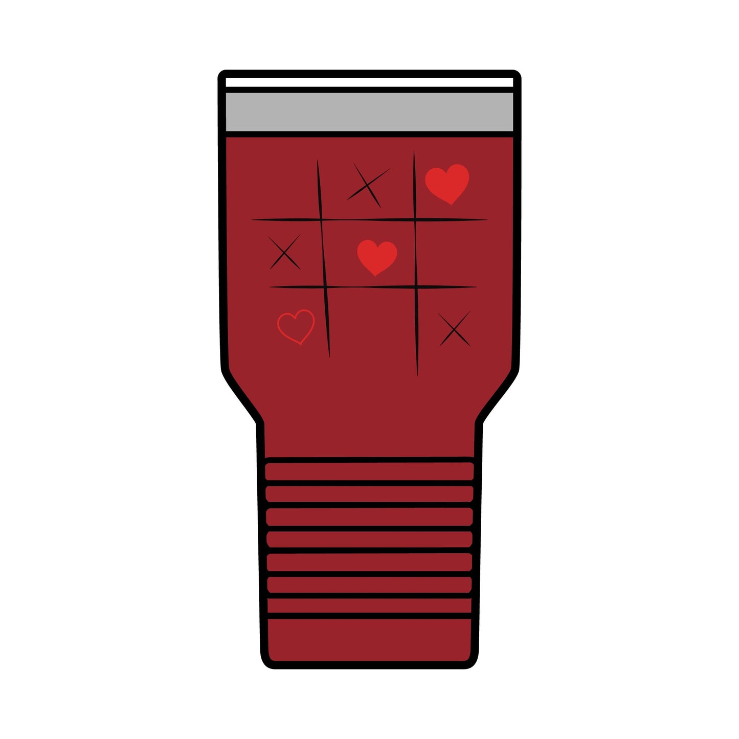Valentine's Day Tumbler - Insulated Tumbler