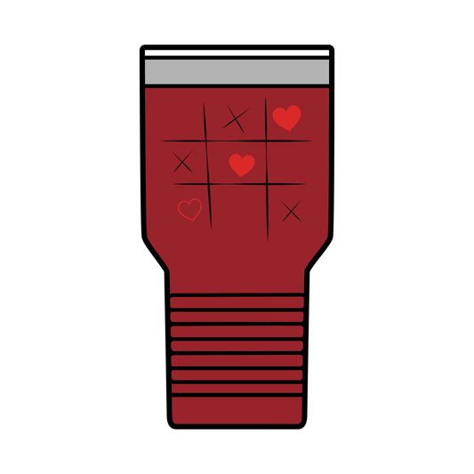 Valentine's Day Tumbler - Insulated Tumbler