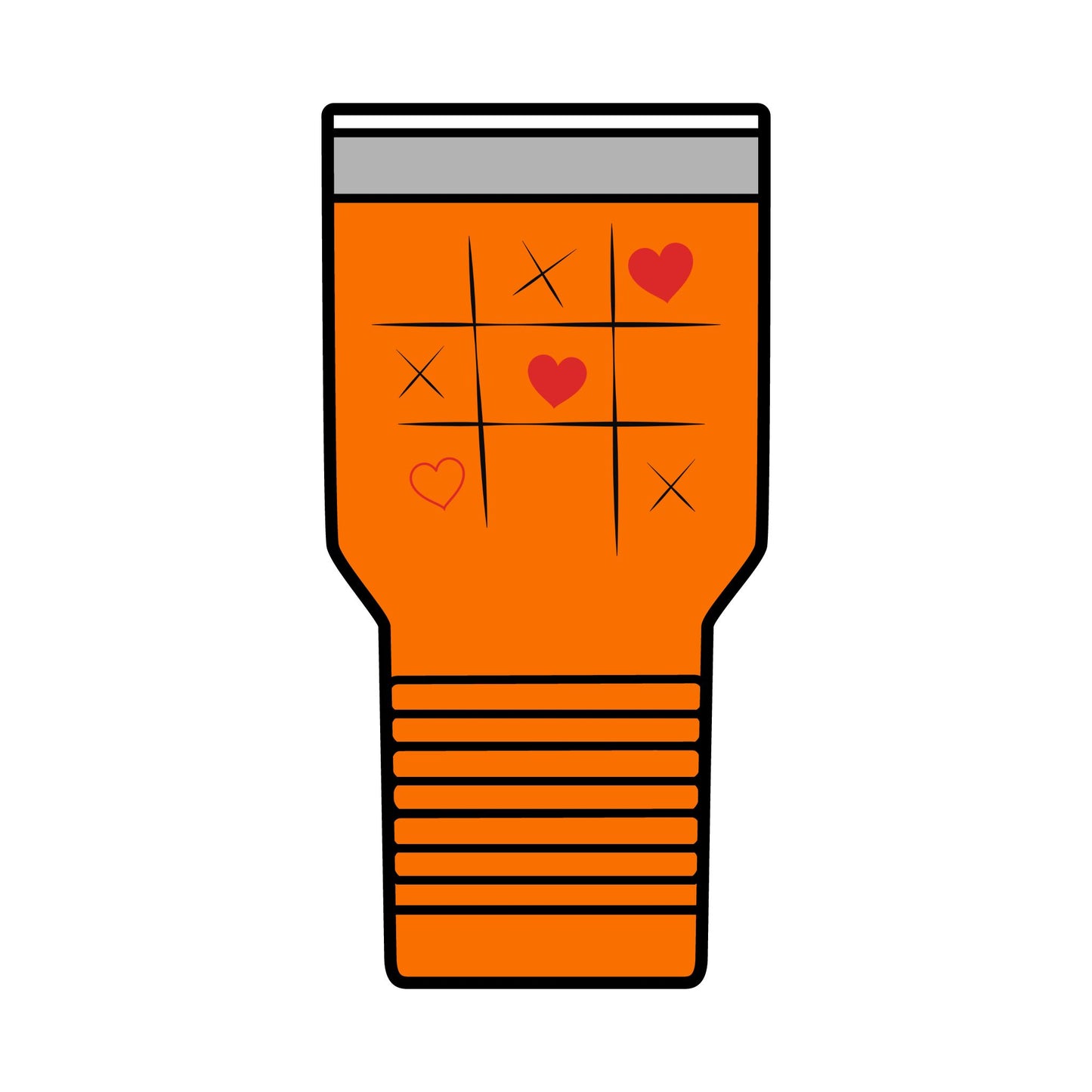 Valentine's Day Tumbler - Insulated Tumbler