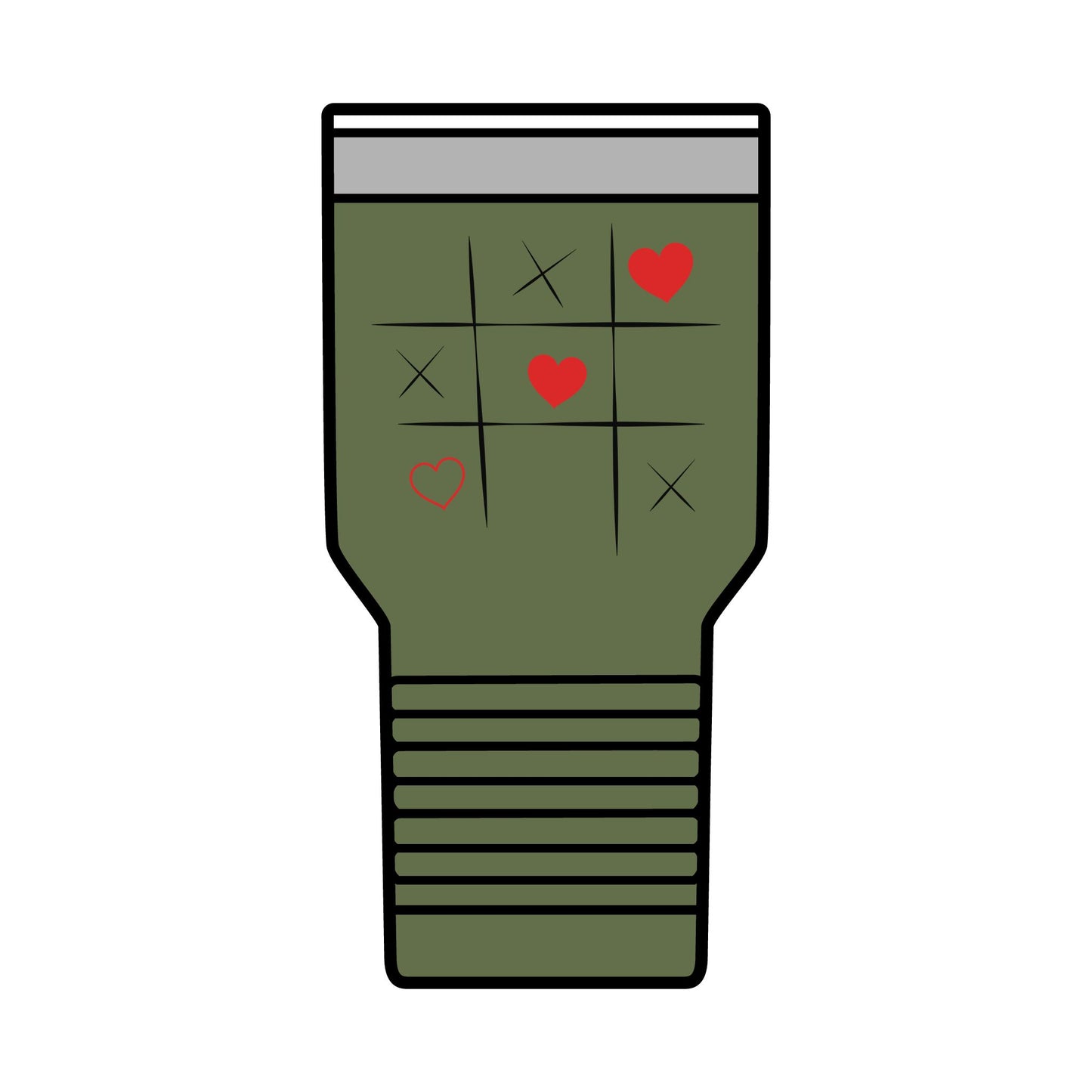 Valentine's Day Tumbler - Insulated Tumbler