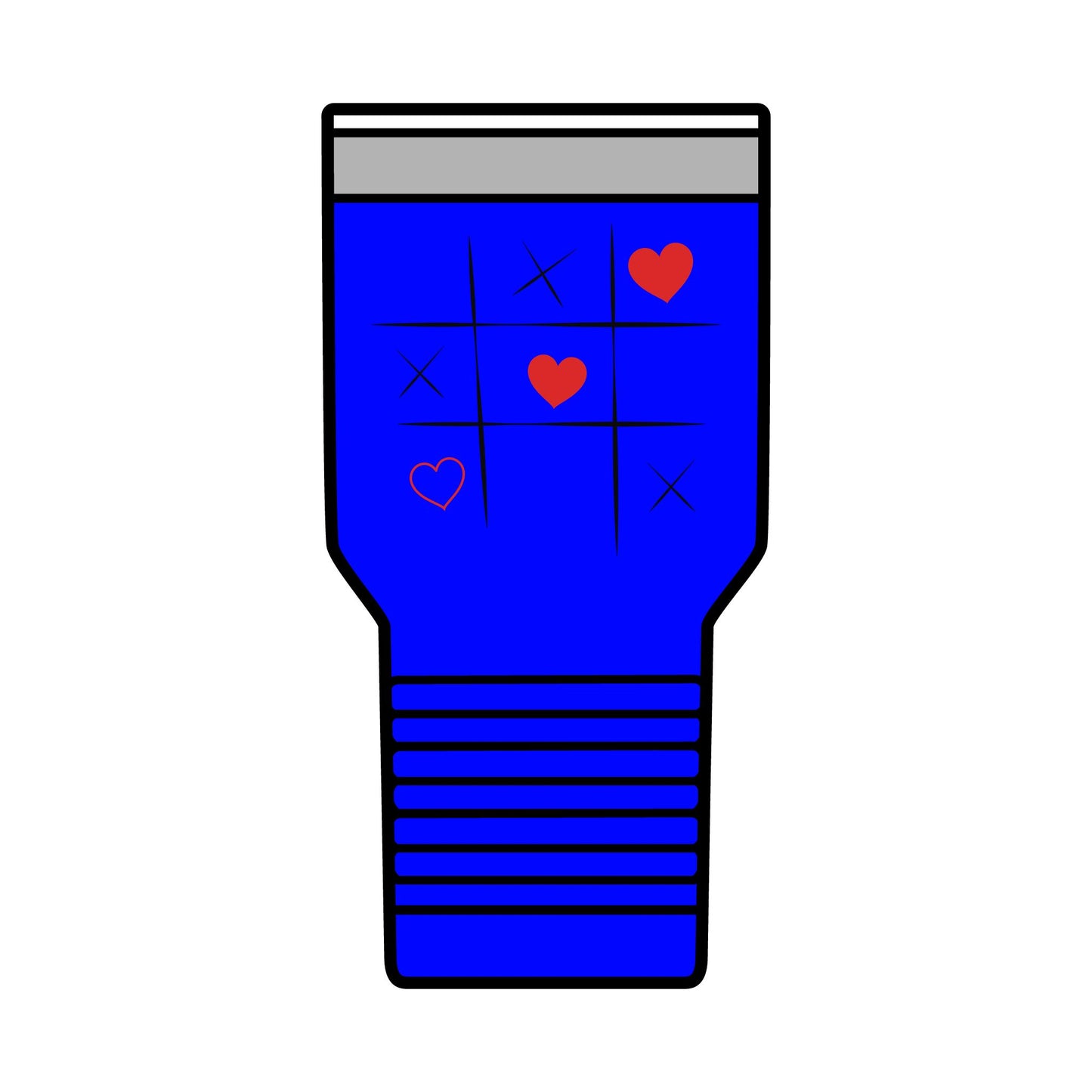 Valentine's Day Tumbler - Insulated Tumbler