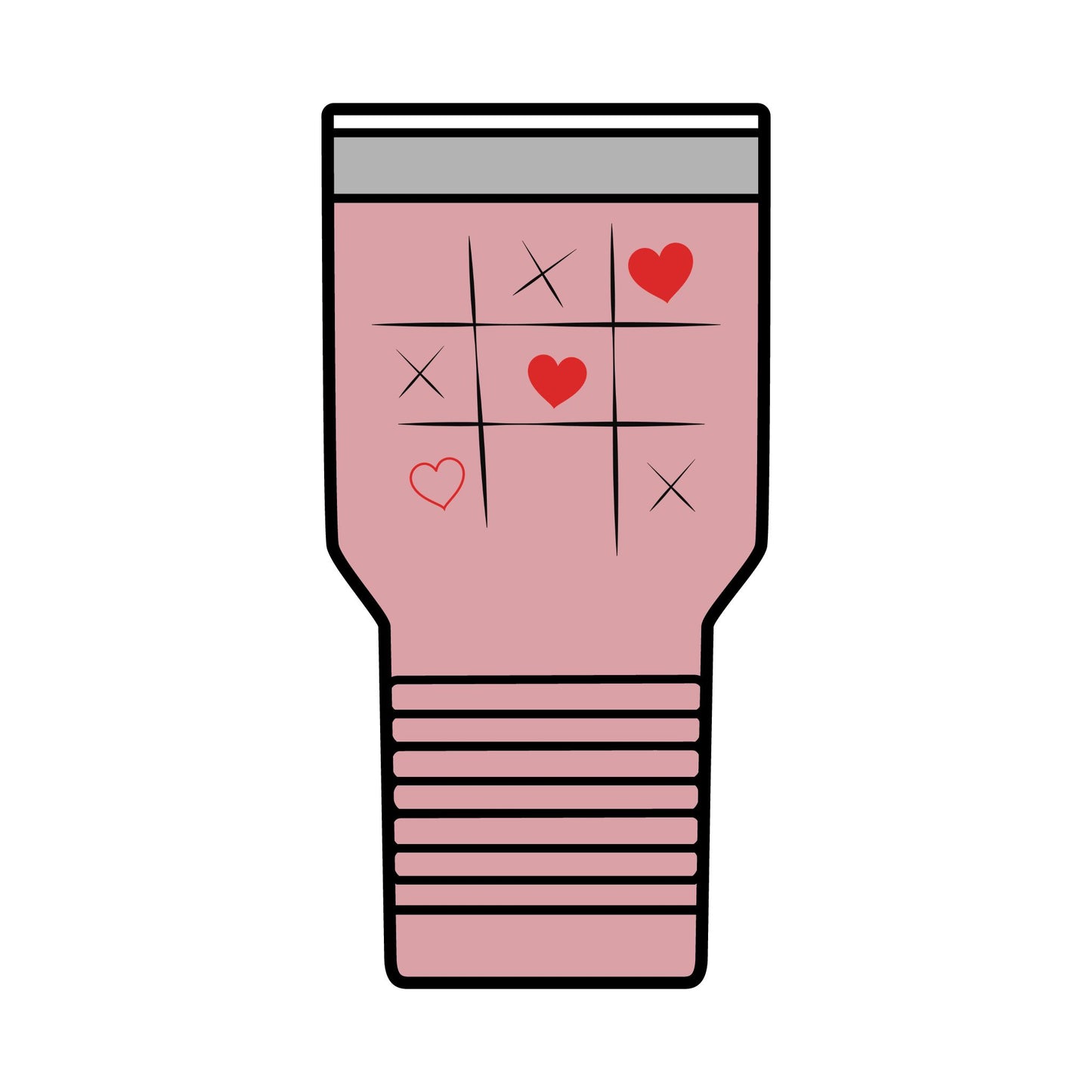 Valentine's Day Tumbler - Insulated Tumbler