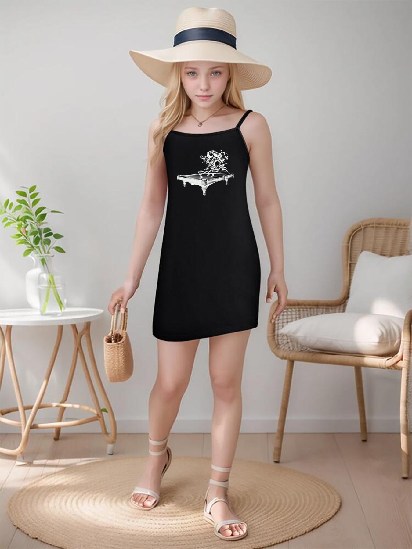 Perseverance Girls' Dress with Shoulder Straps