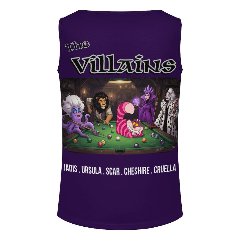 The Villains Women's 3 Button Tank