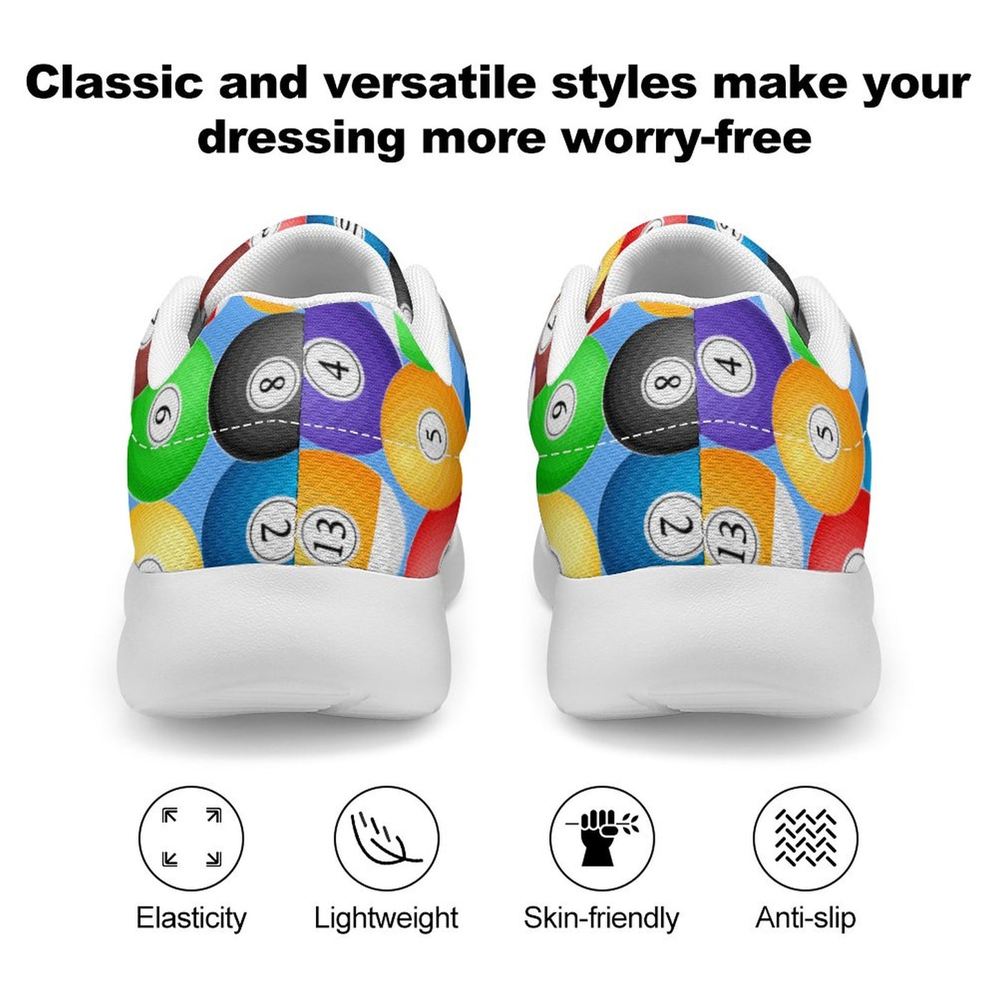 Pool Balls Collection: Airy Sneakers