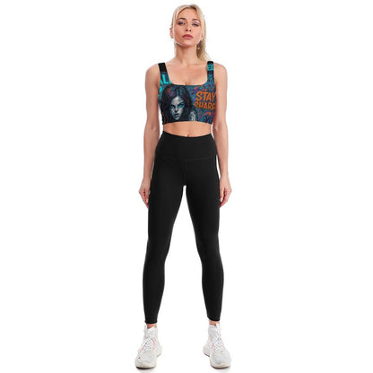 Chalked Up – Women’s Sports Bra | “Stay Sharp” Training Edition