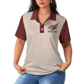 Harry's Hellions Women’s Polo Shirt – Performance Fit, V-Neck, Versatile Style