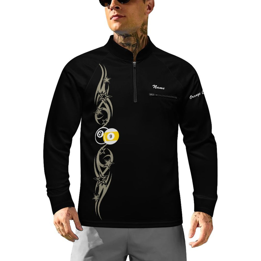 Cue-Tastic Team Shirt - Stand up Collar Hoodie