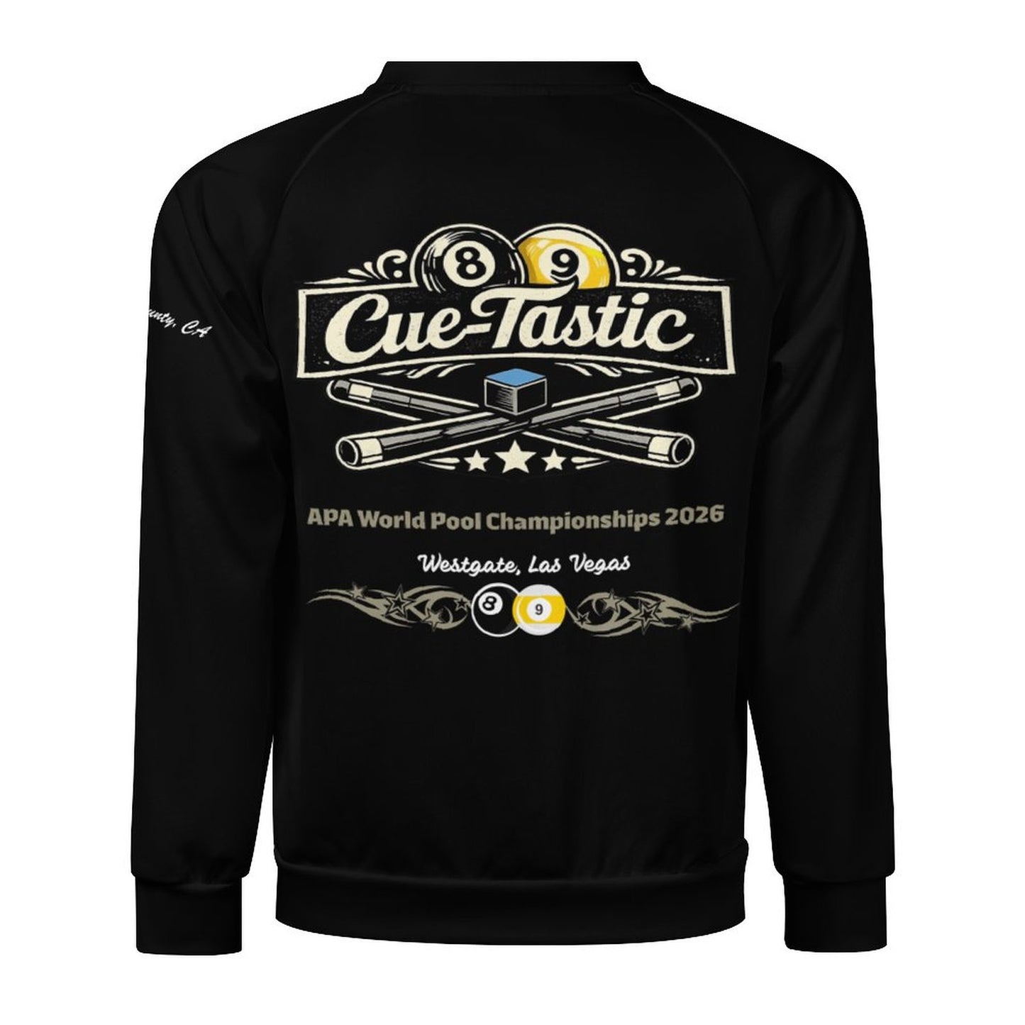 Cue-Tastic Team Shirt - Men's crewneck Sweatshirt