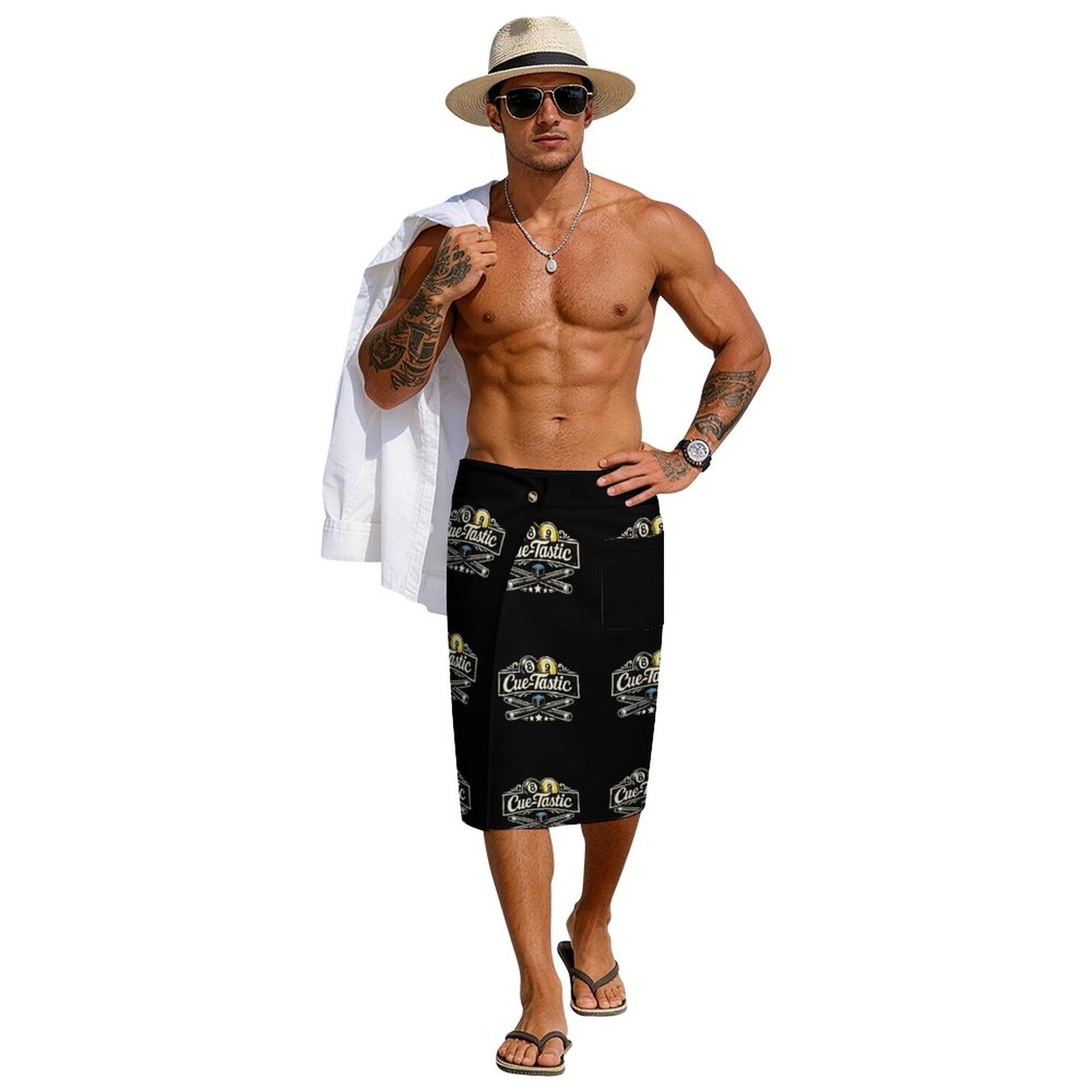 Cue-Tastic Team Shirt - Button Up Unisex Skirt