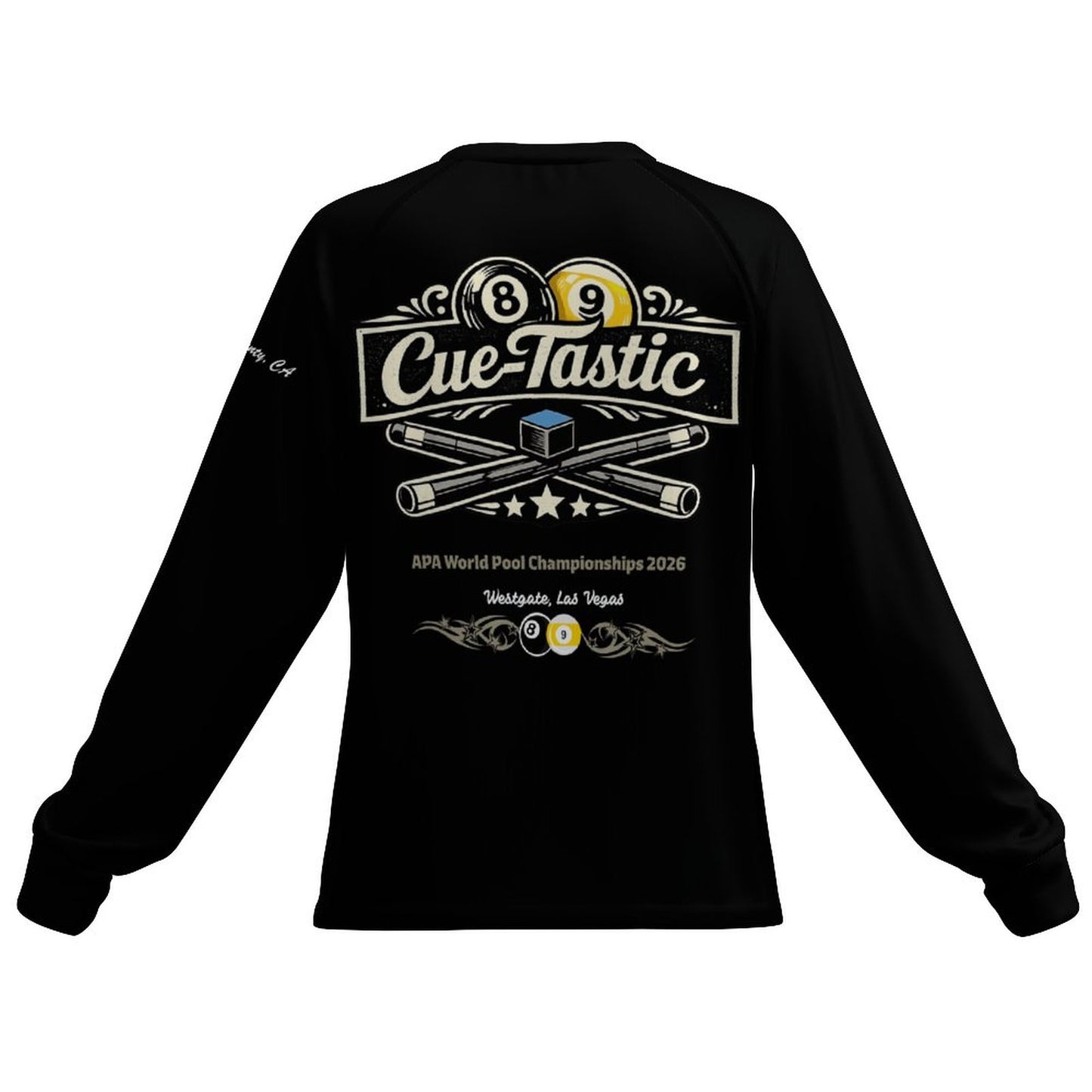 Cue-Tastic Team Shirt - Long Sleeved Quick Dry top
