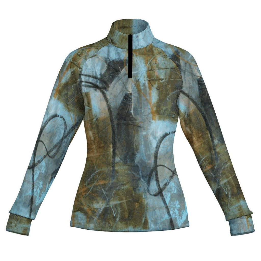 180gsm Women's Cool Touch Fitted Quick Dry Top(All-Over Printing)