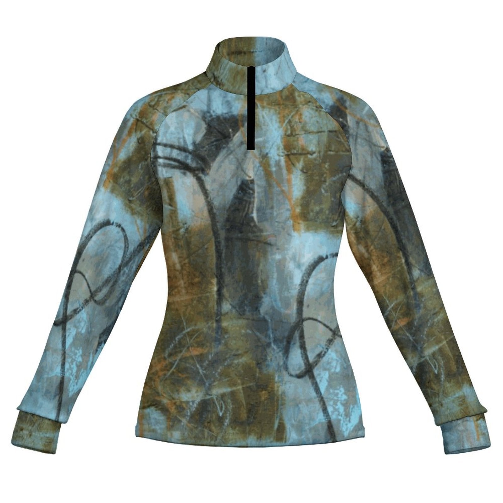 180gsm Women's Cool Touch Fitted Quick Dry Top(All-Over Printing)