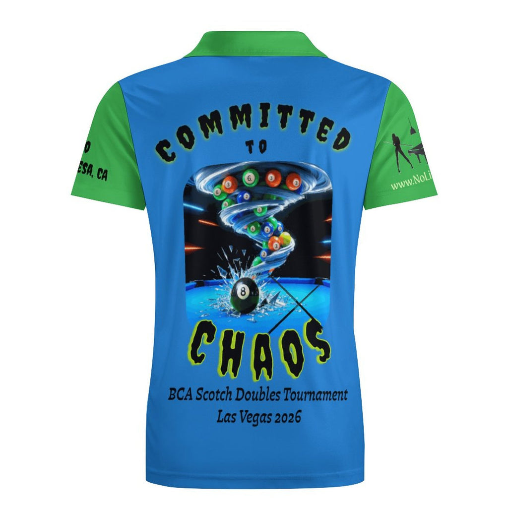 Team Shirt Cooling Polyester Men's - Committed to Chaos