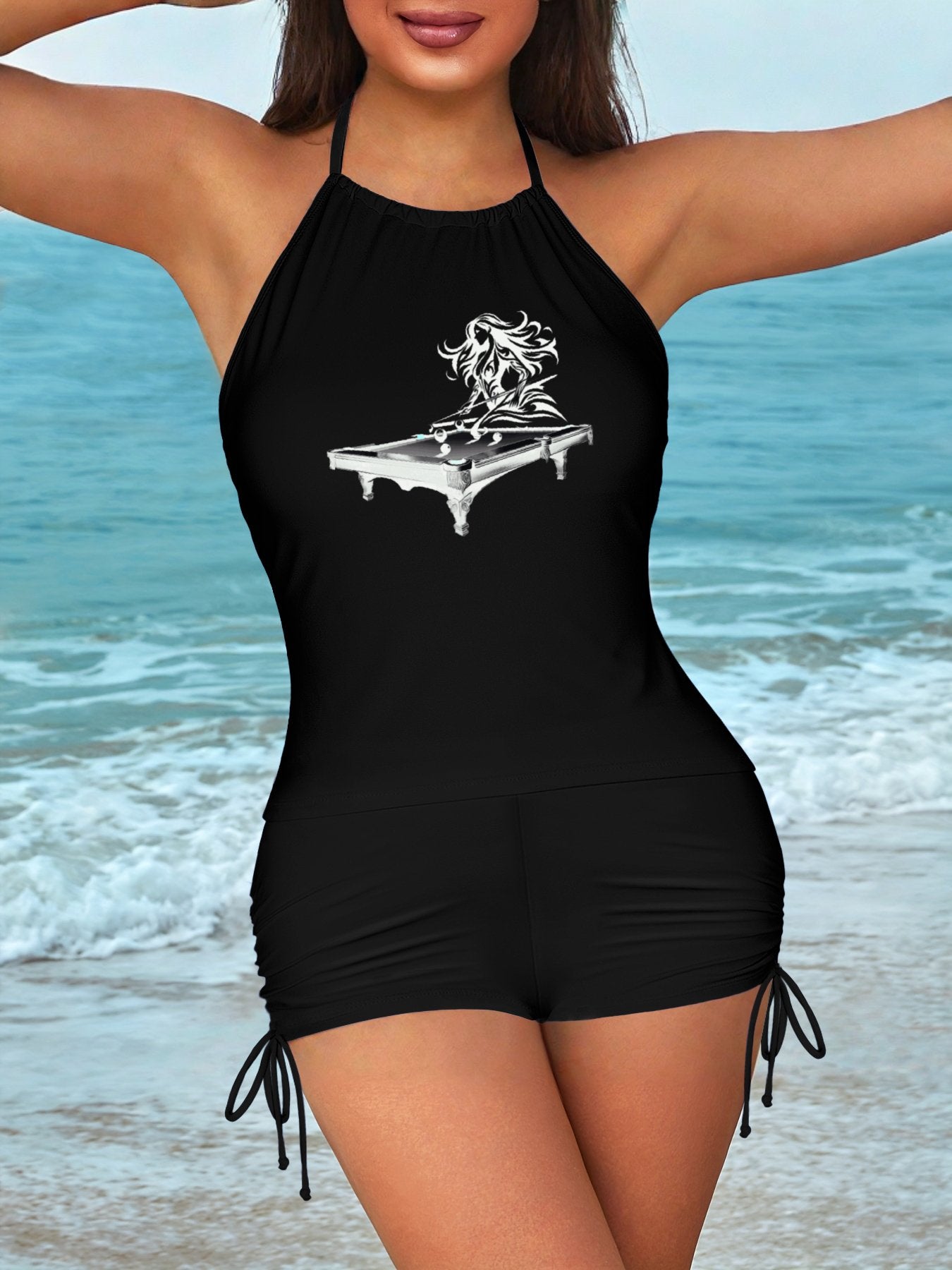Perseverance Tankini Swimsuits with Shorts for Women
