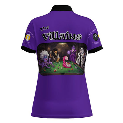 The Villains Women's 2-Button POLO Shirt