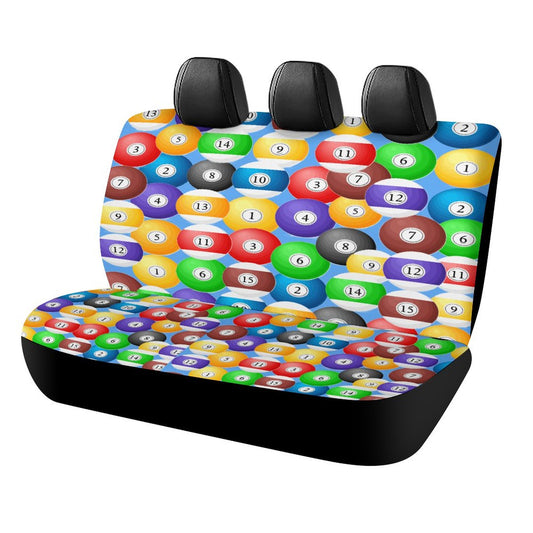 Poolball Back Seat Cover for Cars – Stretch Fit Rear Seat Protector
