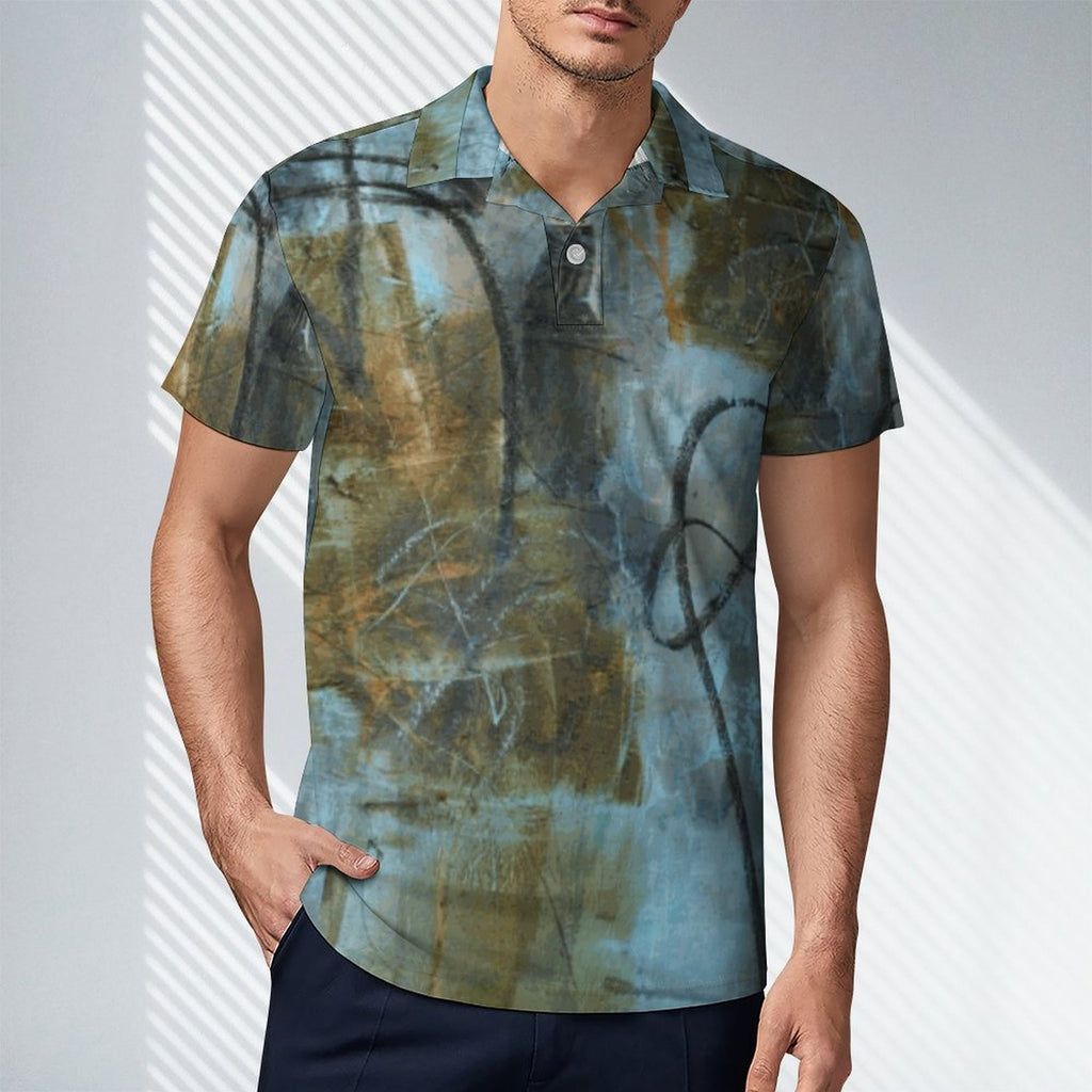 DTG 190gsm Cotton POLO Shirts Short Sleeve for Men(All-Over Printing)