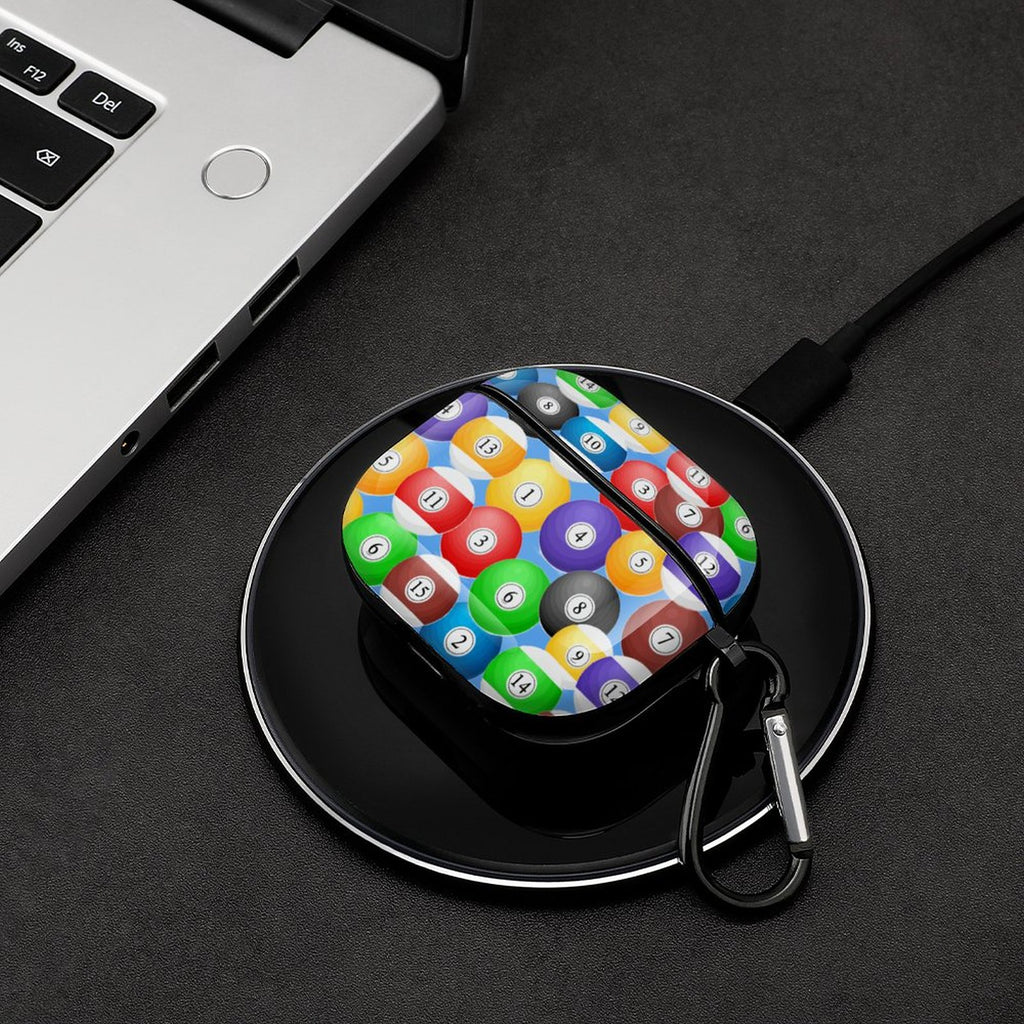 Poolball AirPods 3 Case Cover – Protective PC Case with Keychain