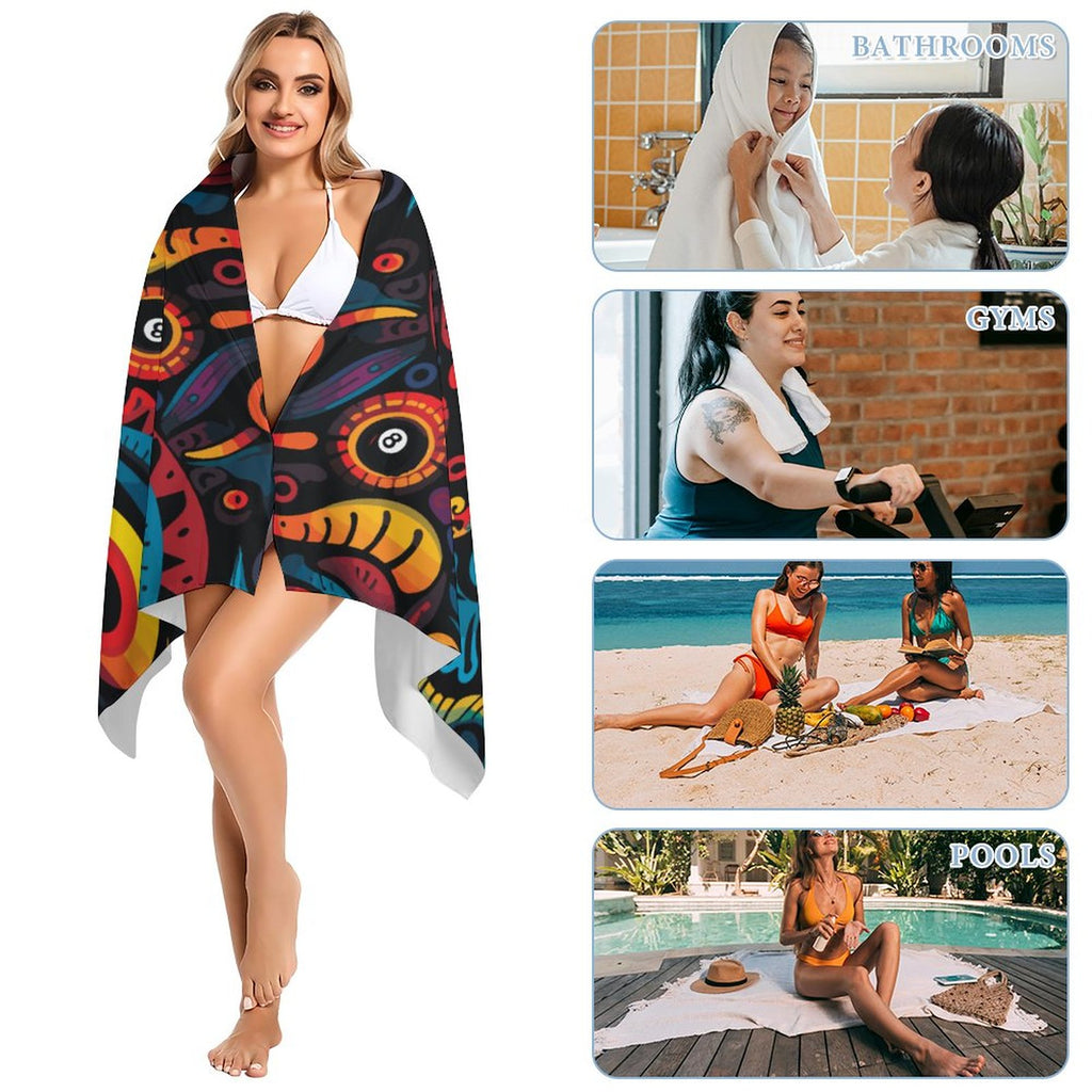 Dead stroke -Thick Beach Towel