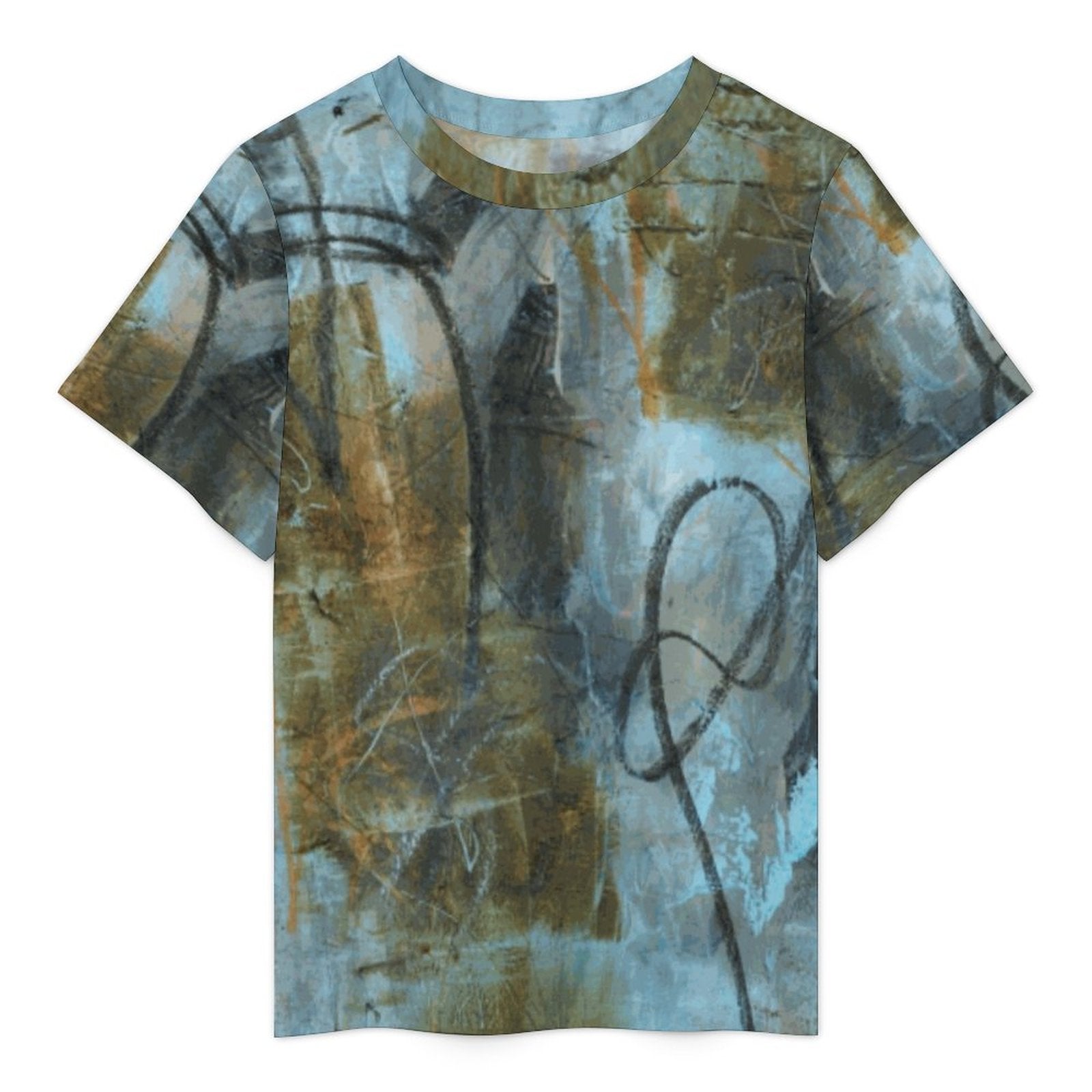 100gsm Short Sleeve Mesh T-Shirt(All-Over Printing)