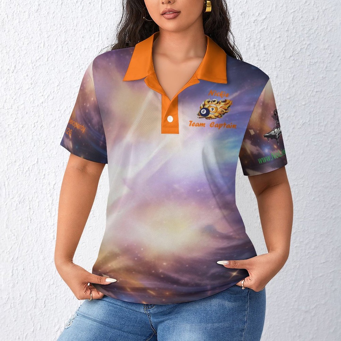 Cuephoria Team Shirts 2026 - Women's Polo  Shirt